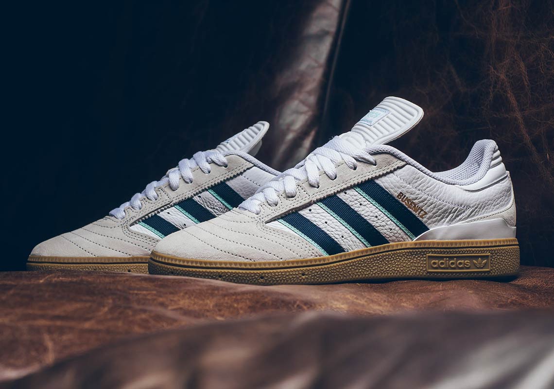 Adidas Busenitz White Navy Gum Db3128 10