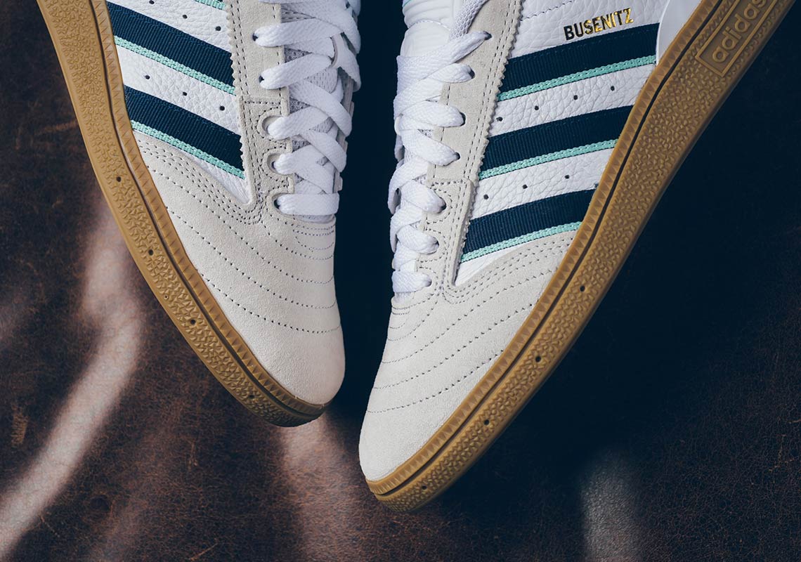Adidas Busenitz White Navy Gum Db3128 5