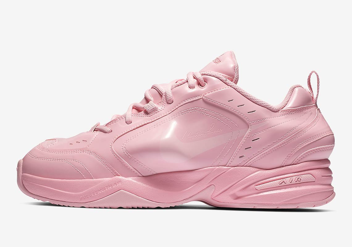 Martine Rose Nike Air Monarch Iv Pink At3147 600 4
