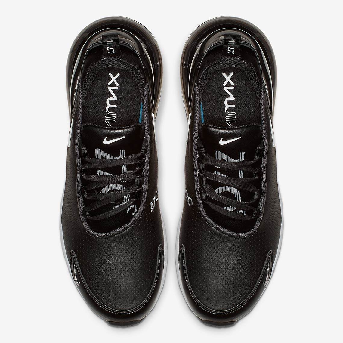 Nike Air Max 270 Leather Black White Bq6171 001 6