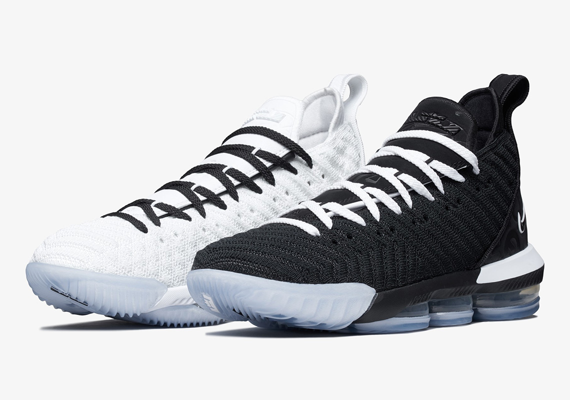 The Nike LeBron 16 "Equality" Features Alternate White And Black Colors