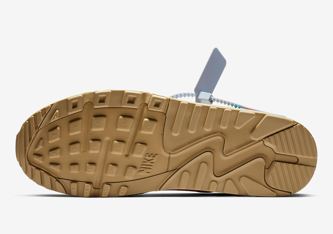 Off White Nike Air Max 90 Desert Ore Release Date 3