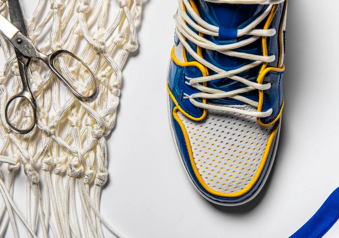 Air Jordan 1 Golden State Warriors Shoe Surgeon 1