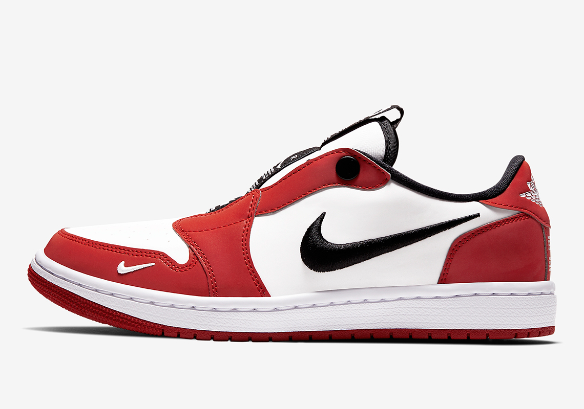 Air Jordan 1 Low Slip Womens Chicago Bq8462 601 4
