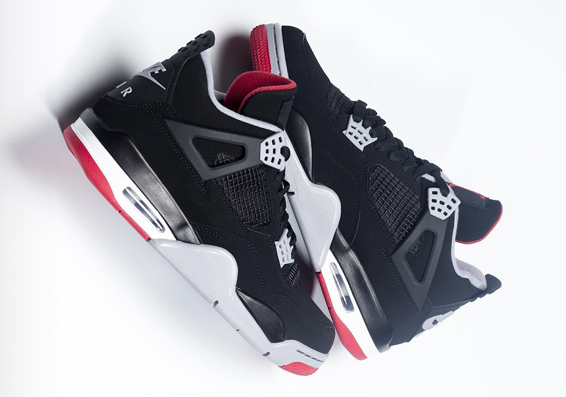First Look At The Air Jordan 4 "Bred" 2019