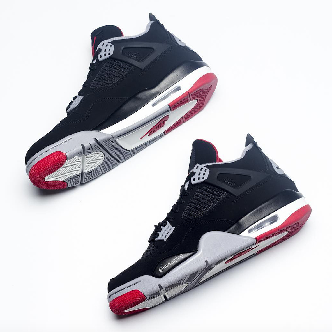 Air Jordan 4 Bred Black Red 2019 308497 060 6
