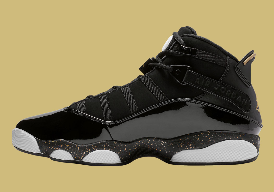 Jordan Six Rings Black Gold 322992 007 2