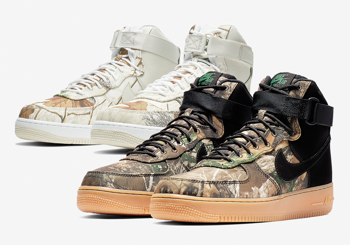 Nike Air Force 1 High "Realtree Camo" Pack Releases On February 8th