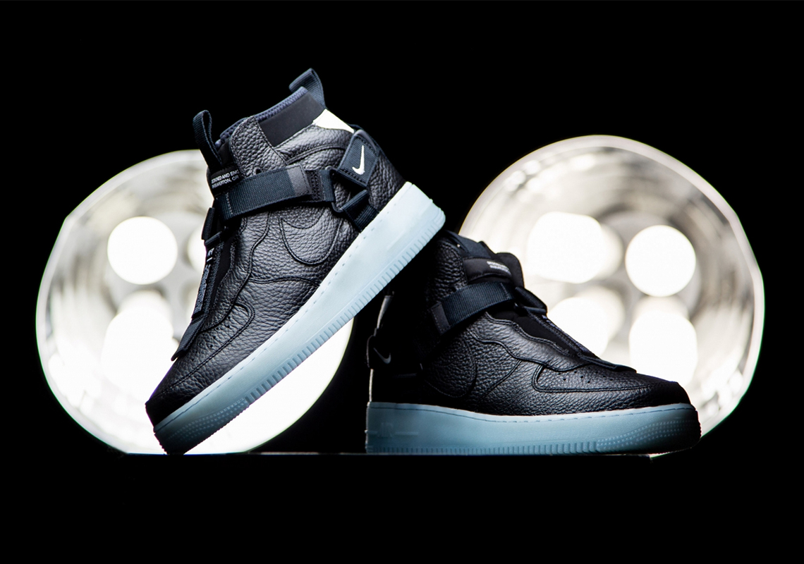 The Nike Air Force 1 Mid Utility Has Fully Iced Out Soles