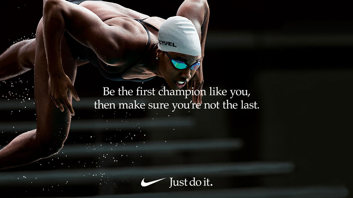 Nike Just Do It Dream Crazier Simone Manuel