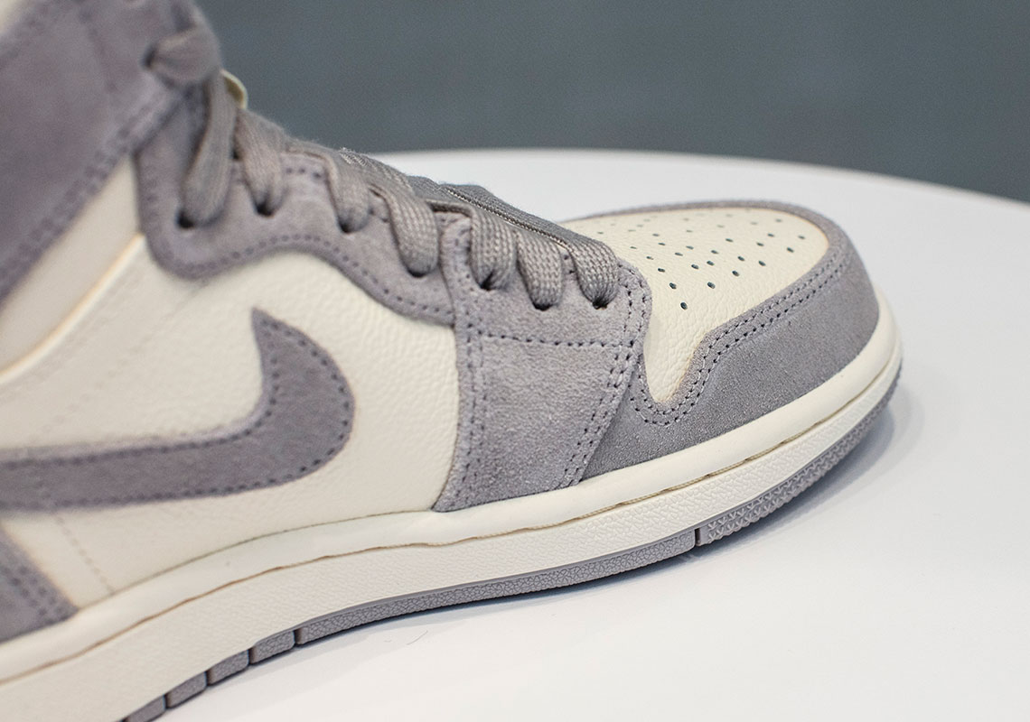 Jordan 1 Mid Grey White 1