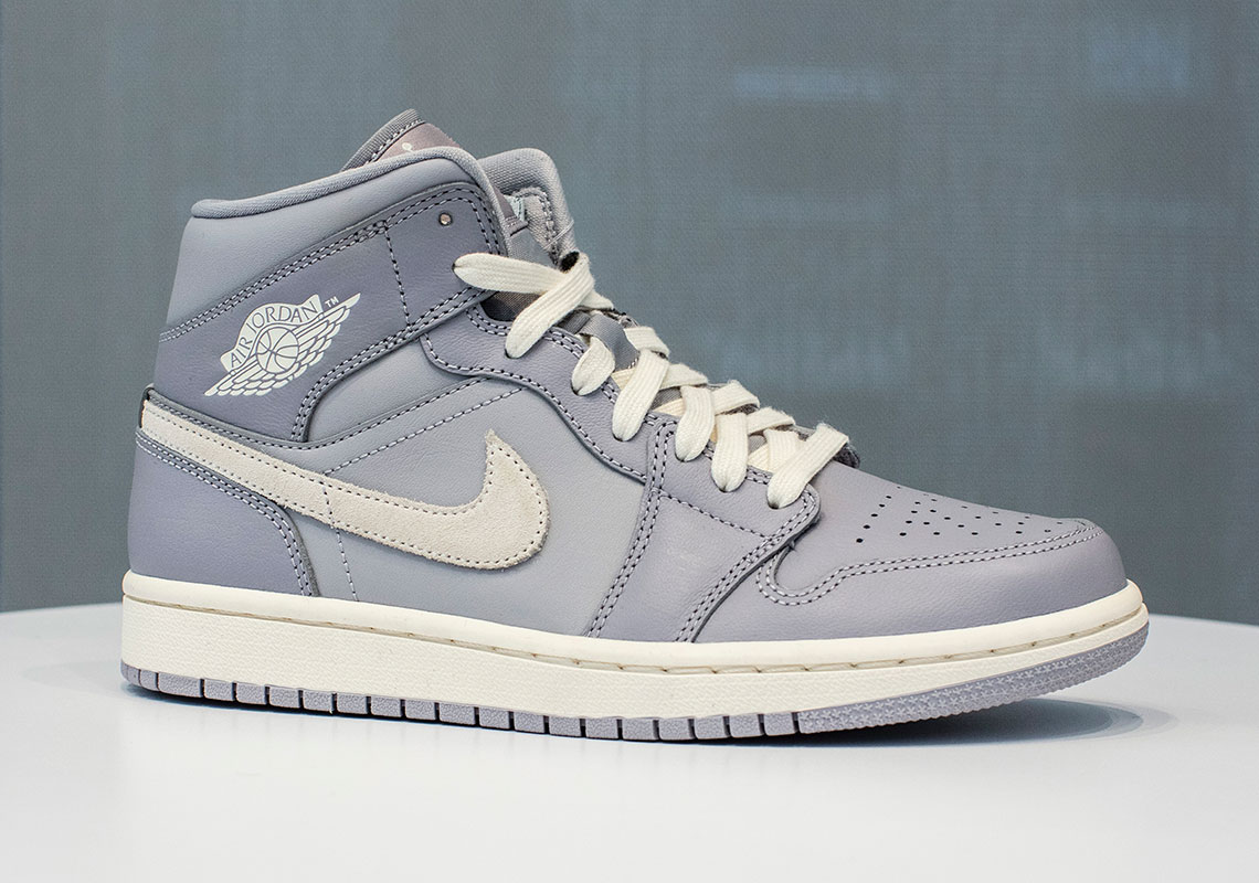 Jordan 1 Mid Full Grey 1