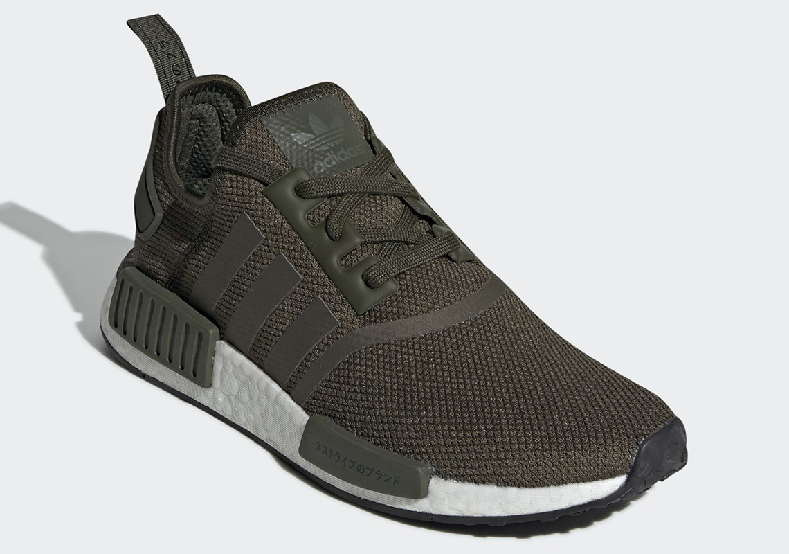 Adidas Nmd R1 Japan Olive Black White Bd7755 1