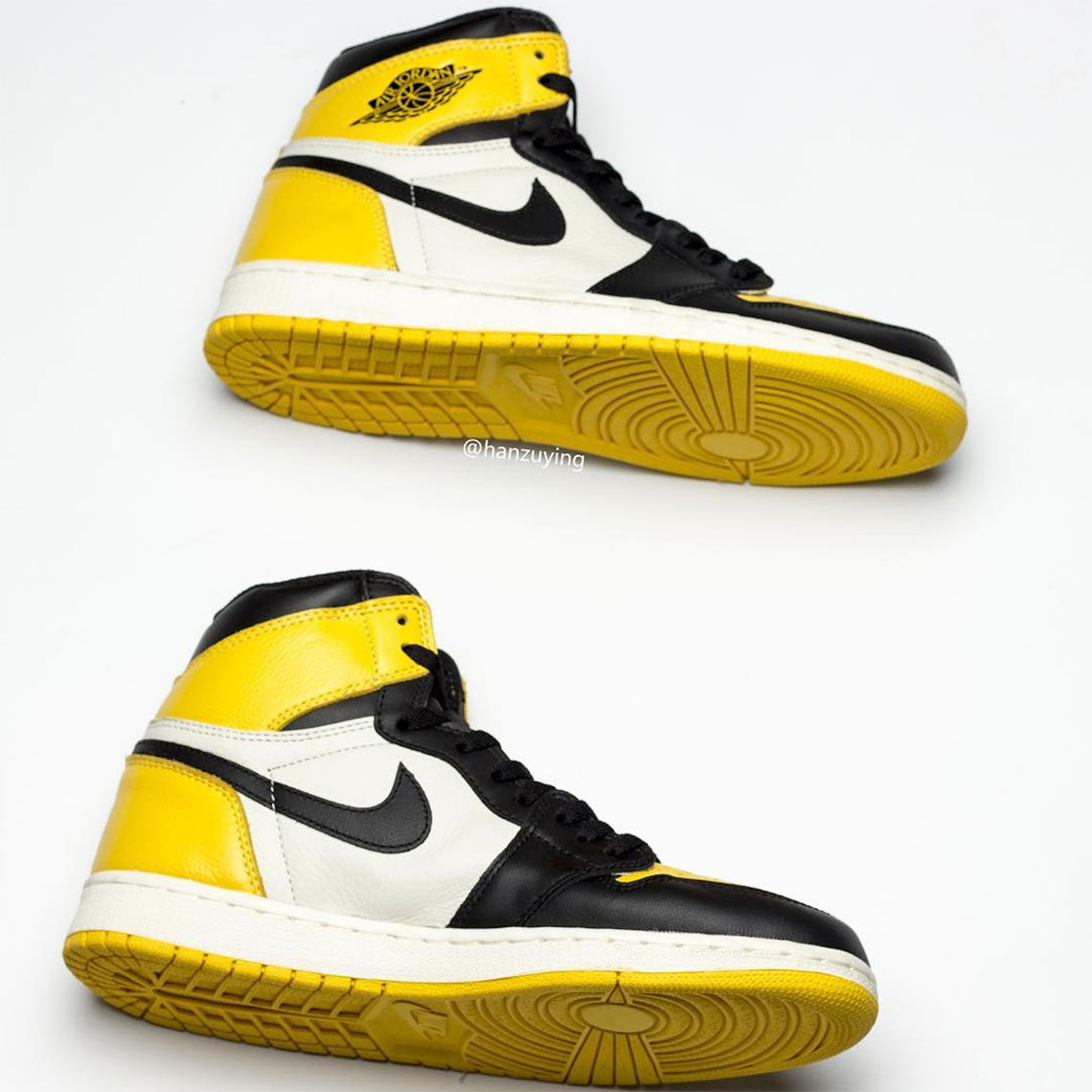 Air Jordan 1 Yellow Toe Ar1020 700 12