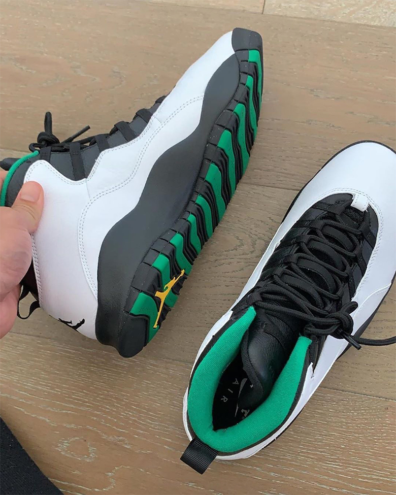 Jordan 10 Seattle Retro
