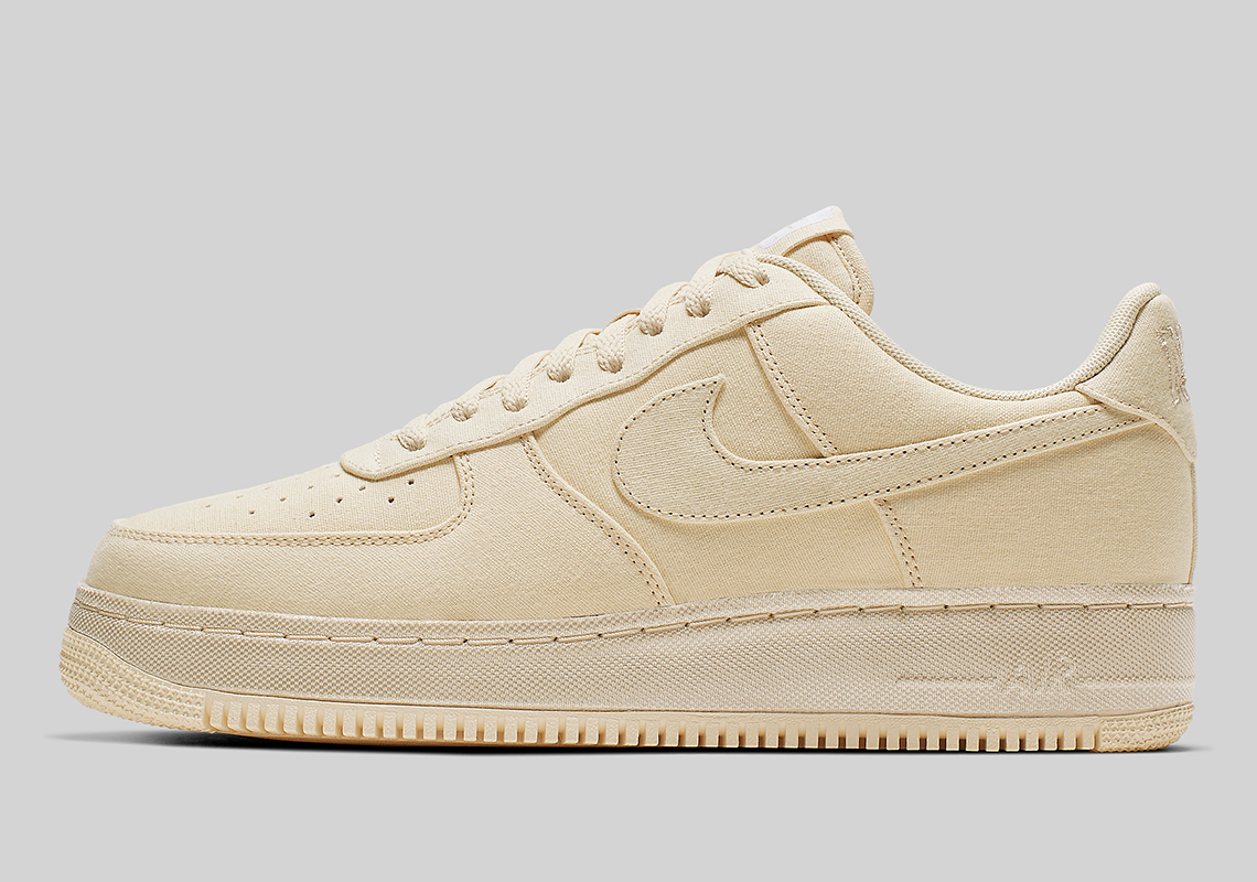 Nike Air Force 1 Low Muslin Canvas Cj0691 100 3