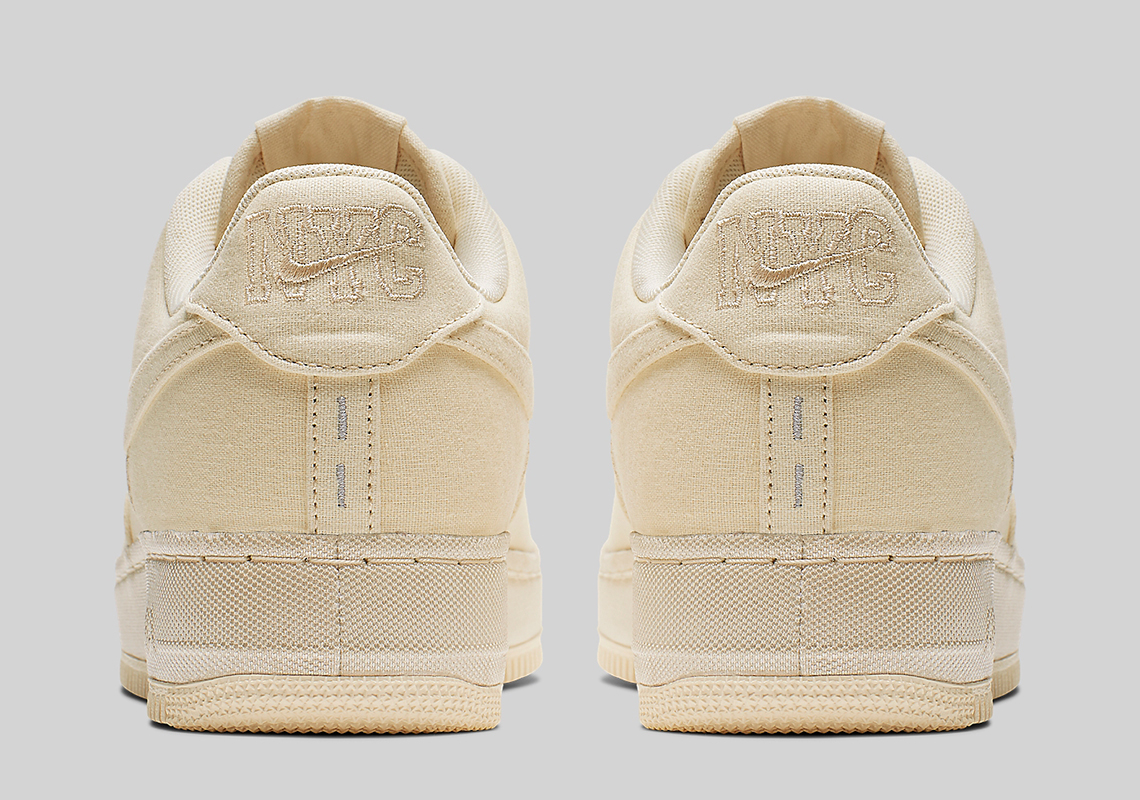 Nike Air Force 1 Low Muslin Canvas Cj0691 100 4