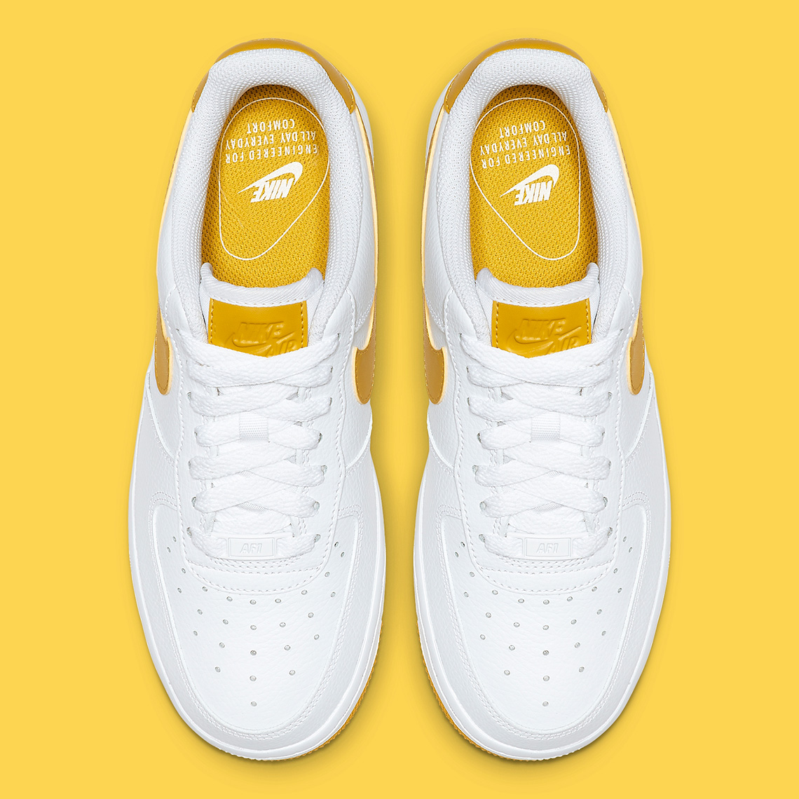 Nike Air Force 1 Yellow Ah0287 103 2