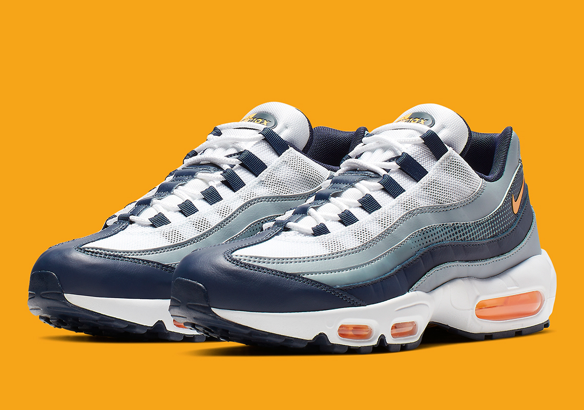 The Nike Air Max 95 Appears With "Laser Orange" Accents
