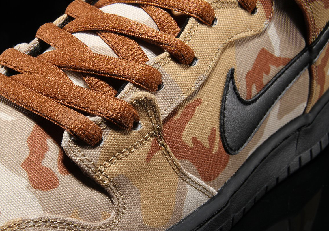 Nike Sb Dunk High Desert Camo Bq6826 200 2