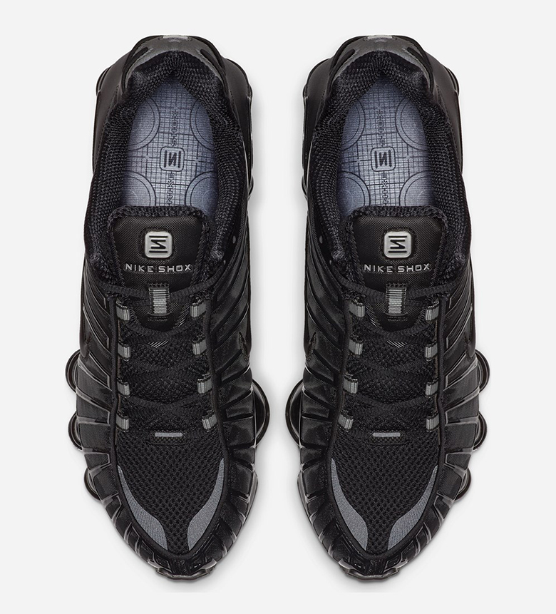 Nike Shox Tl Triple Black Bv1127 001 2