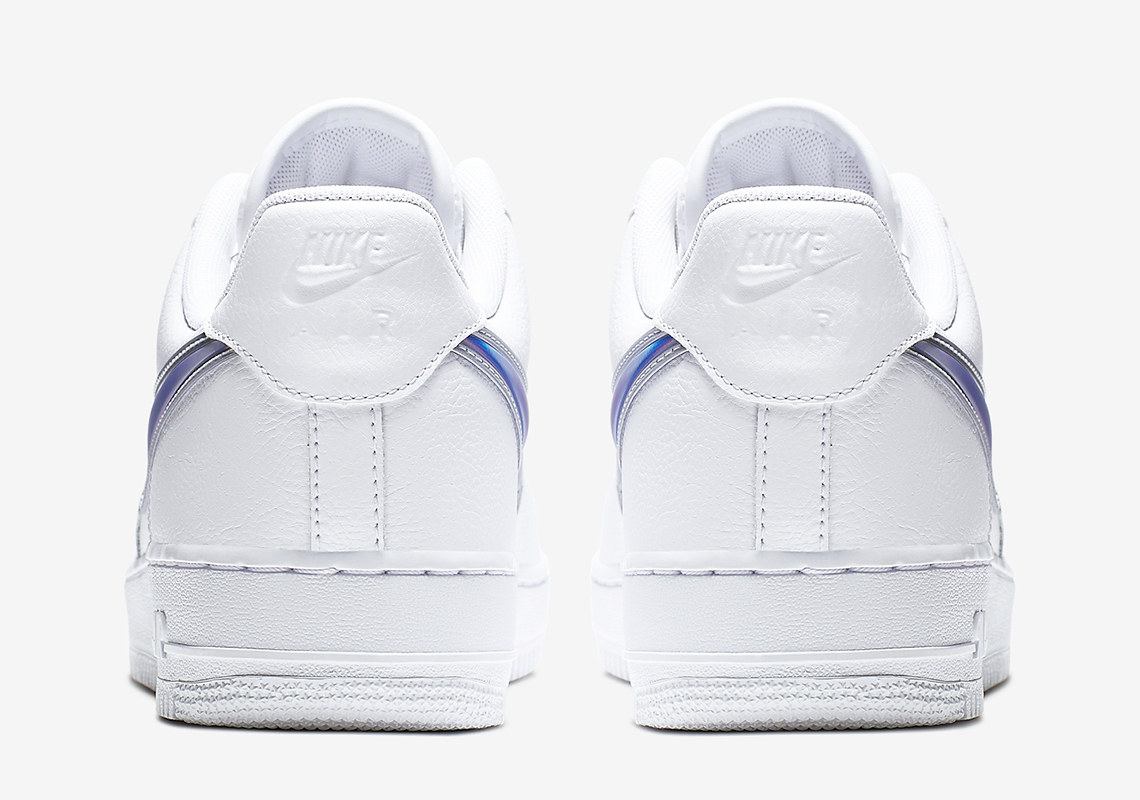 Nike Air Force 1 Low Oversized Swoosh White Purple Ao2441 101 1