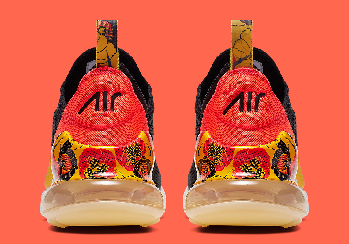 The Nike Air Max 270 Presents New Floral Decor On The Heel