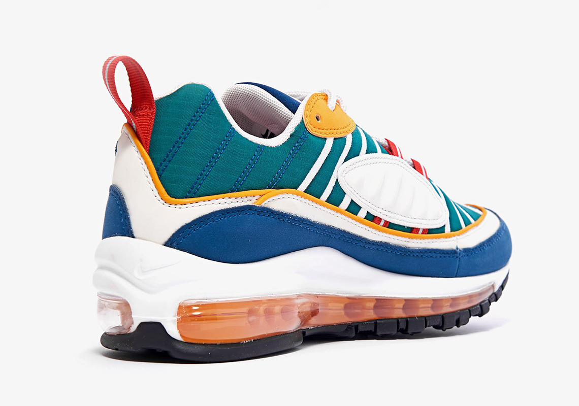 Nike Air Max 98 Womens Multi Color Ah6799 601 3
