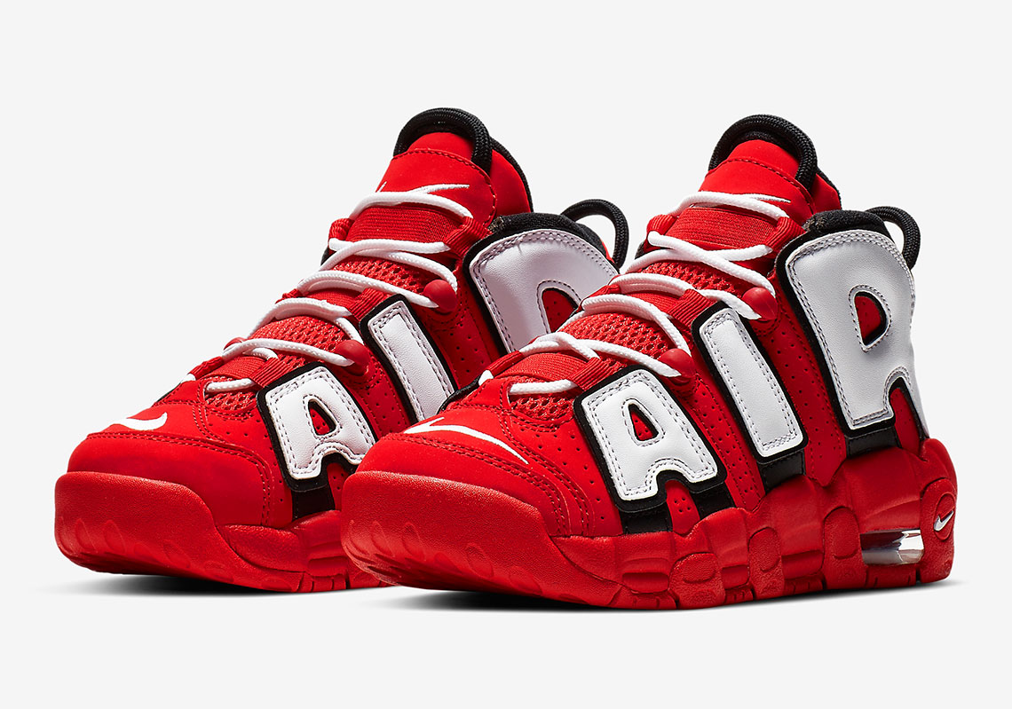 The Nike Air More Uptempo Returns In A "Hoop Pack" Inspired Colorway