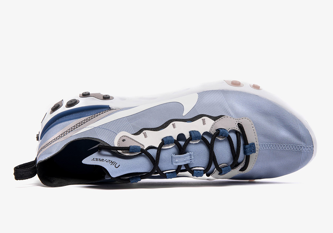 Nike React Element 55 Indigo Fog Bq6166 402 2