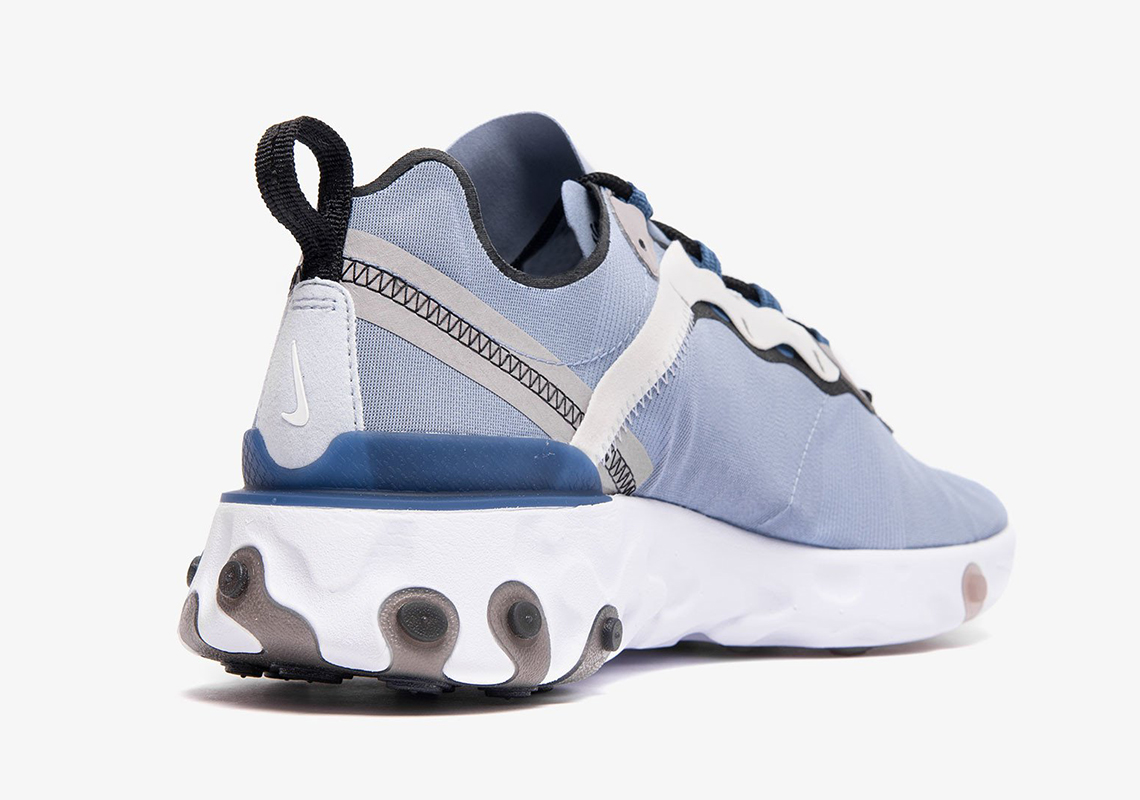 Nike React Element 55 Indigo Fog Bq6166 402 4