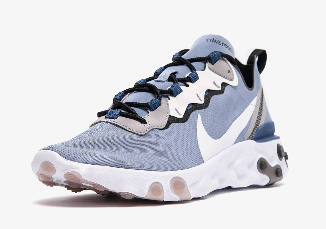 Nike React Element 55 Indigo Fog Bq6166 402 5