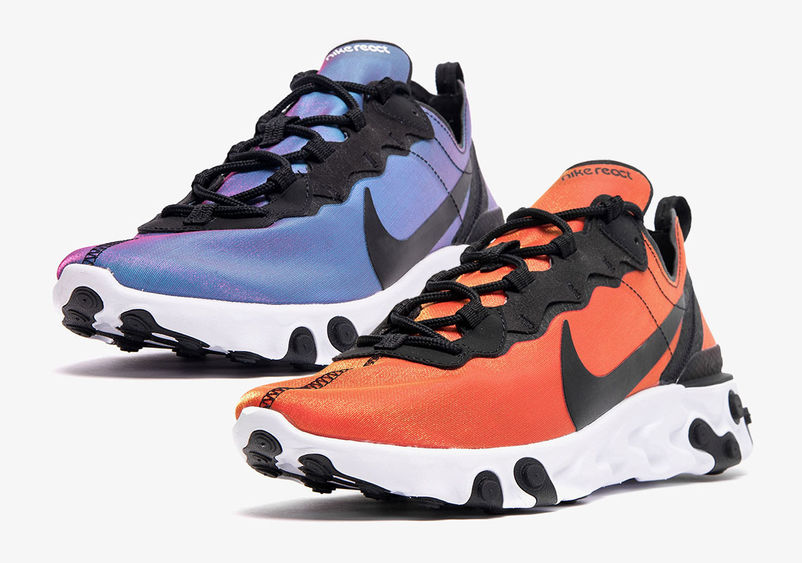 Nike React Element 55 “Sunrise and Sunset” Pack Drops On May 2nd