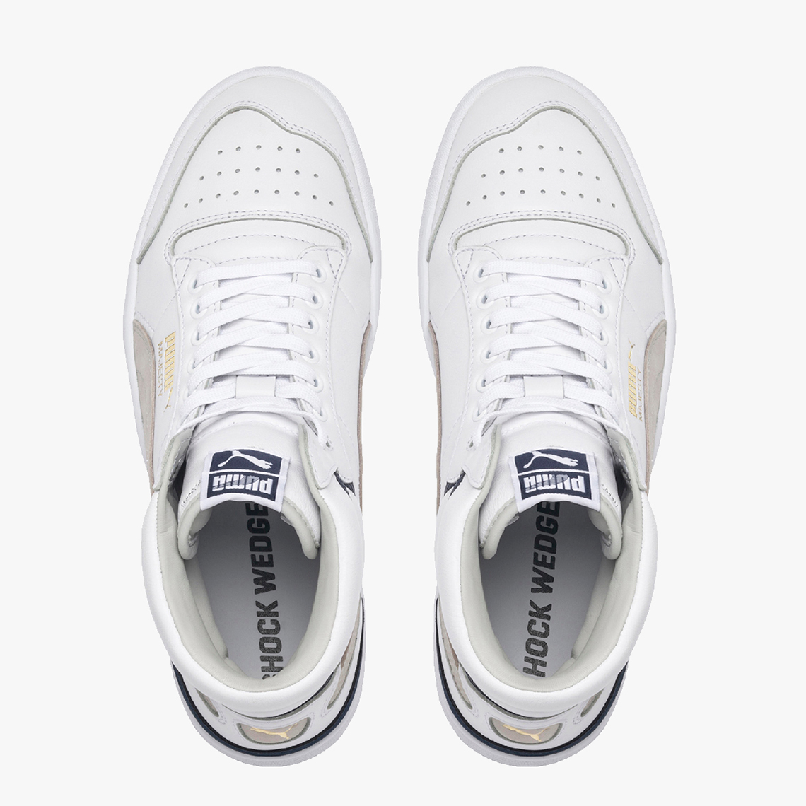 Puma Ralph Sampson Mid Og White Navy Grey 2