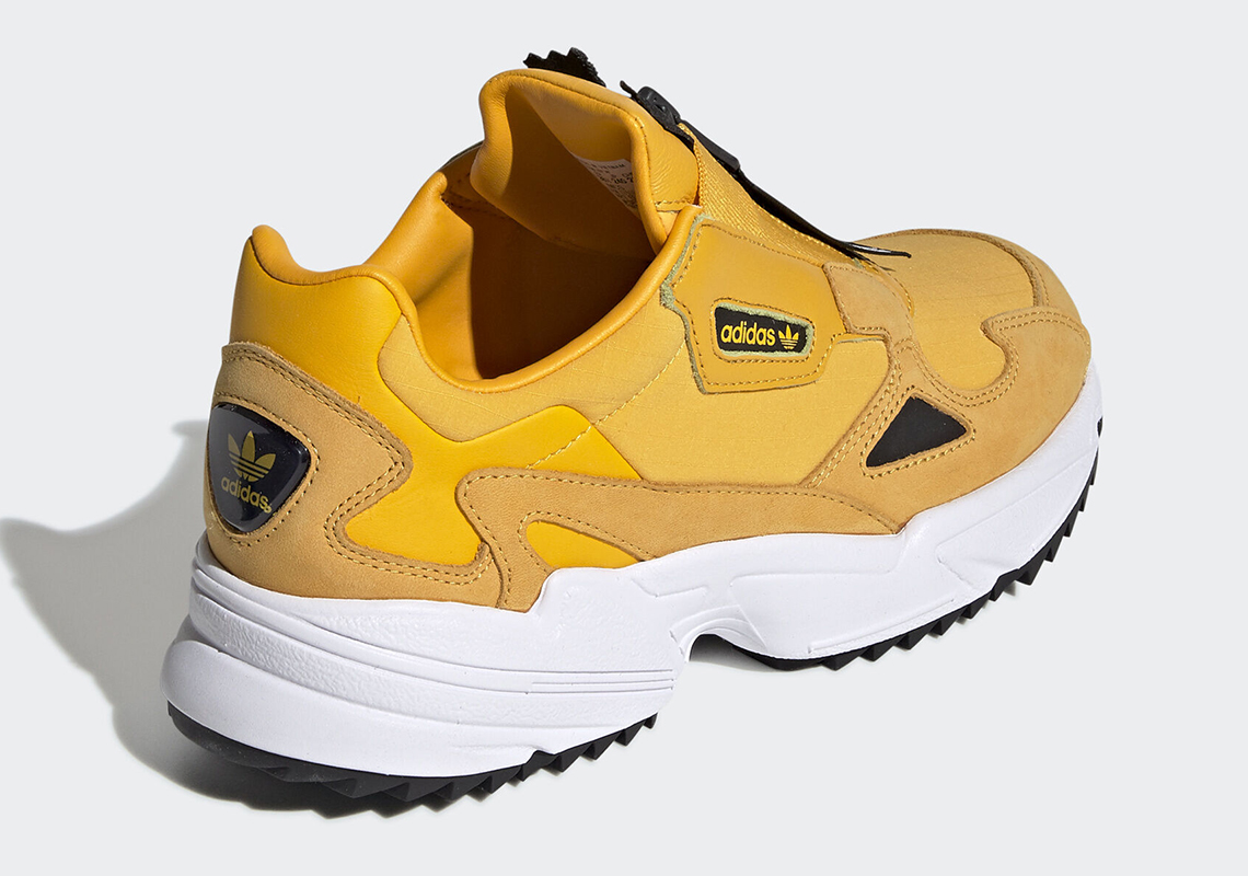 Adidas Falcon Zip Gold Black Ee5113 4