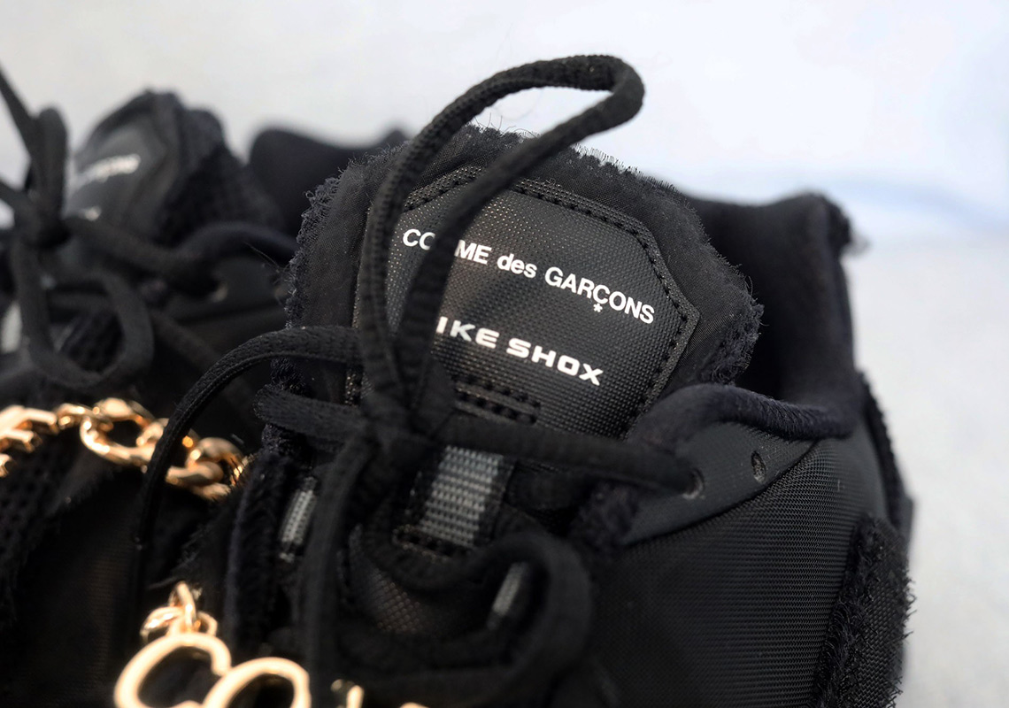 Cdg Nike Shox Black Release Date 2