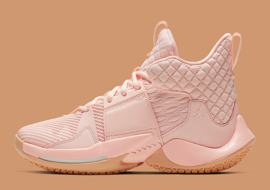 The Jordan Why Not Zer0.2 Is Releasing In A Kids-Sized “Washed Coral”