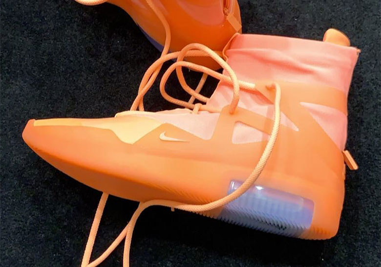 PJ Tucker Reveals A Closer Look At The Nike Air Fear Of God 1 “Orange Pulse”