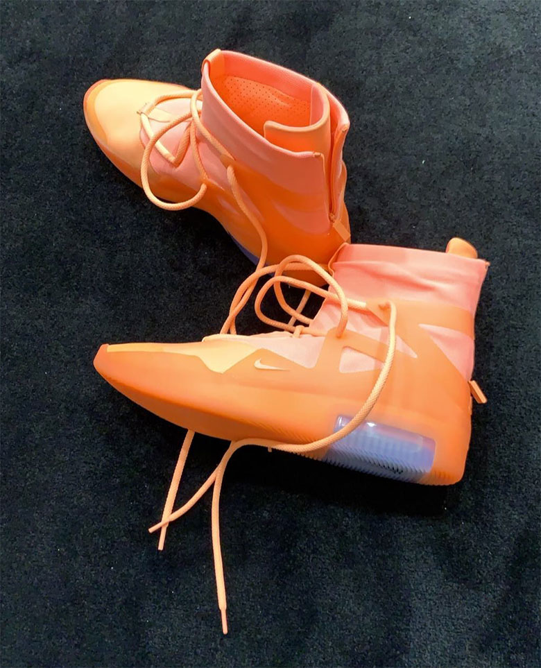 Nike Air Fear Of God 1 Orange Pulse Ar4237 800 2