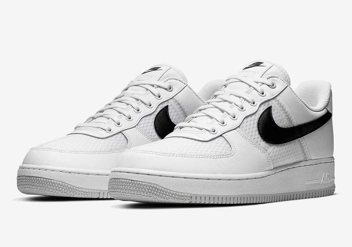Nike Air Force 1 Low Translucent White Black Ci0060 100 4