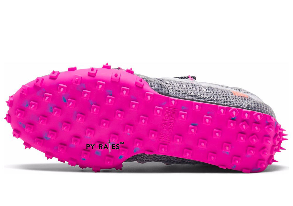 Off White Nike Wmns Waffle Racer Pink 4