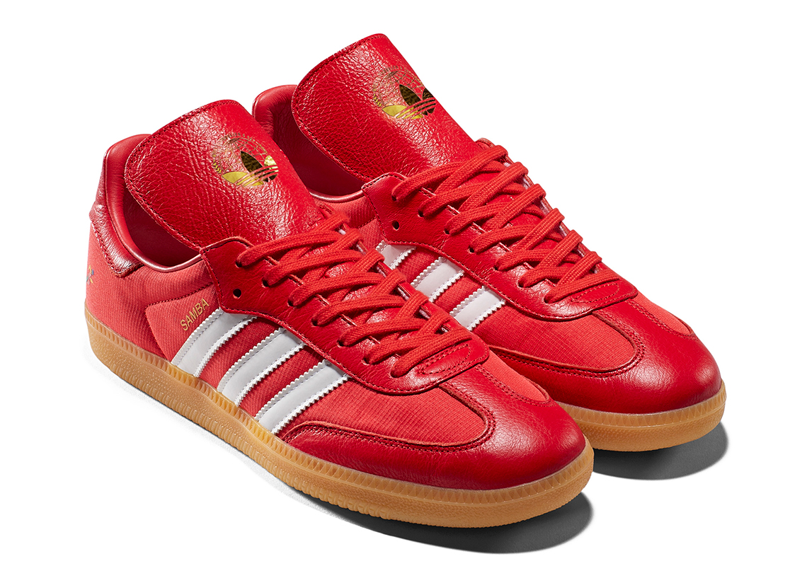 Oyster Holdings Adidas Samba Red