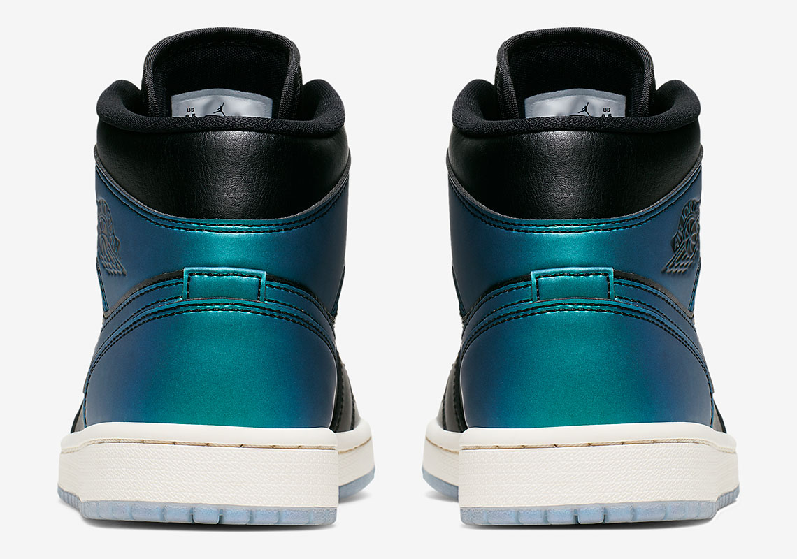 Air Jordan 1 Mid Iridescent Bq6472 009 6