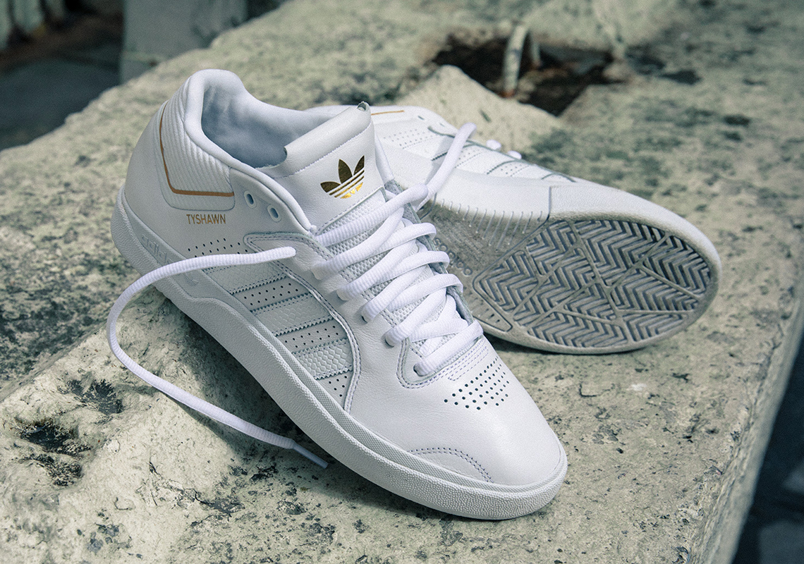Adidas Skateboarding Tyshawn Triple White 6