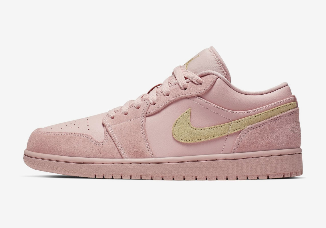Air Jordan 1 Low To Release In A Matching Coral Suede