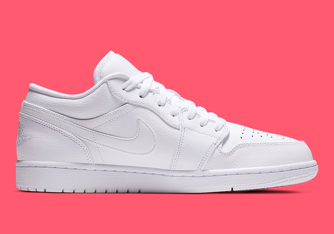 Air Jordan 1 Low Triple White 553558 112 3