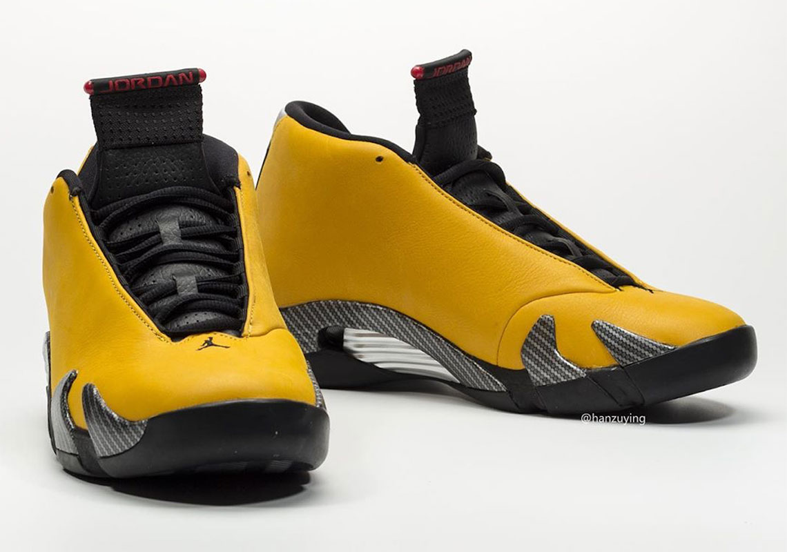 Air Jordan 14 Yellow Ferrari Bq3685 706 7