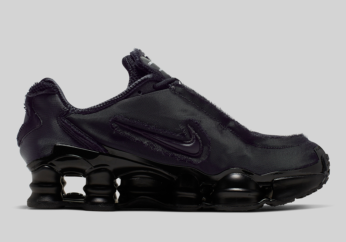 Comme Des Garcons Nike Shox Tl Black Cj0546 001 2