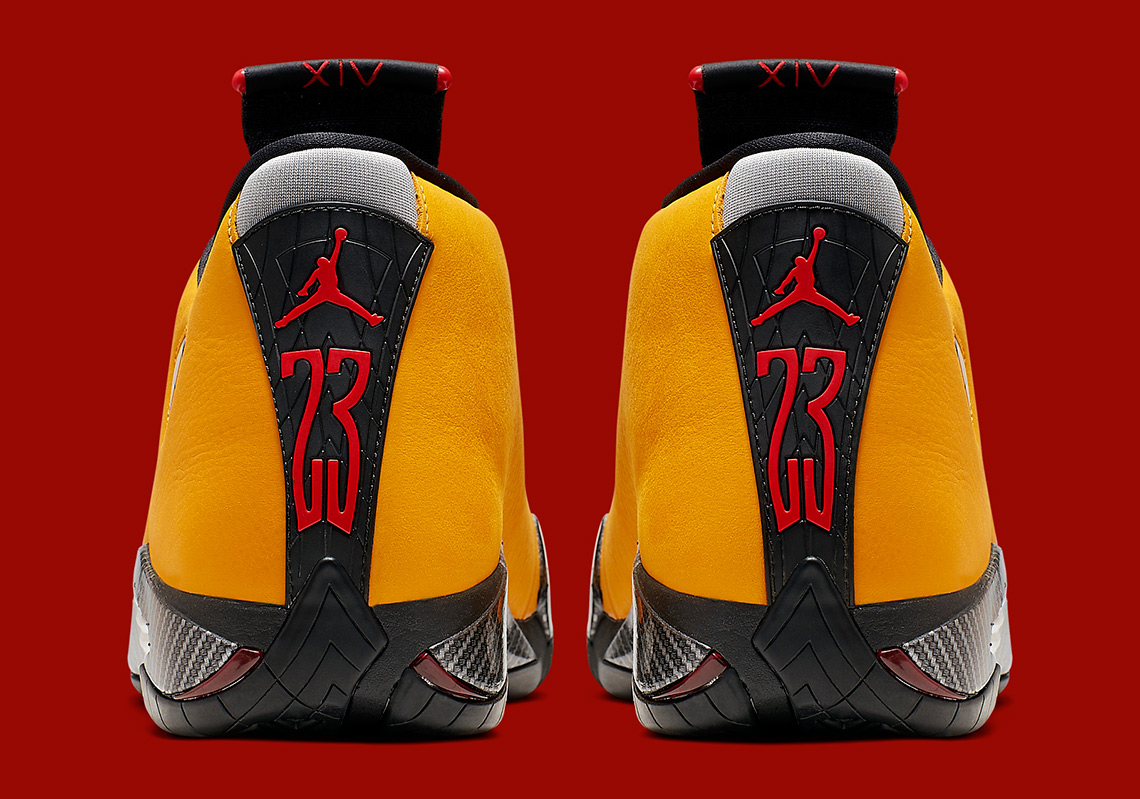 Jordan 14 Yellow Ferrari Bq3685 706 Photos 5