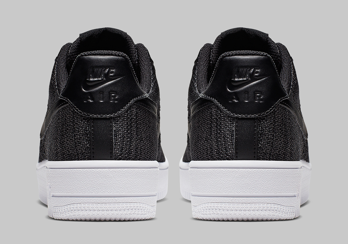 Nike Air Force 1 Flyknit Black Anthracite Ci0051 001 1